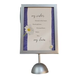 My sister my hero decor